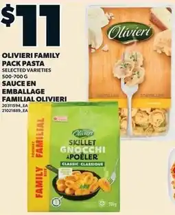 Loblaws Olivieri family pack pasta offer