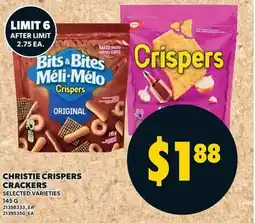 Loblaws Christie crispers crackers offer