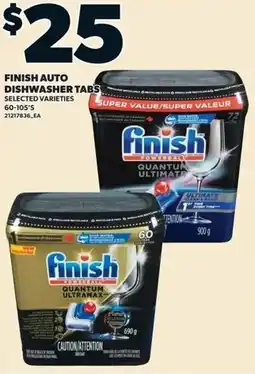 Loblaws Finish auto dishwasher tabs offer
