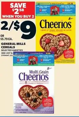 Loblaws General mills cereals offer