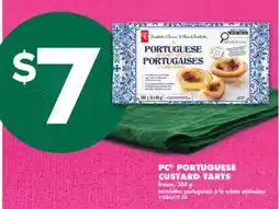 No Frills PC PORTUGUESE CUSTARD TARTS, 360 g offer