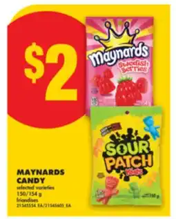 No Frills MAYNARDS CANDY, 150/154 G offer