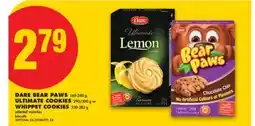 No Frills DARE BEAR PAWS, 168-240 G, ULTIMATE COOKIES, 290/300 G OR WHIPPET COOKIES, 230-285 G offer