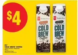 No Frills PC COLD BREW COFFEE, 900 ML offer