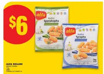 No Frills ALFA ROLLINI, 1 KG offer