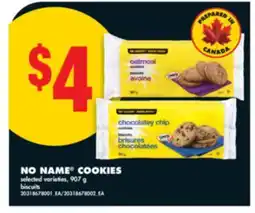 No Frills NO NAME COOKIES, 907 g offer