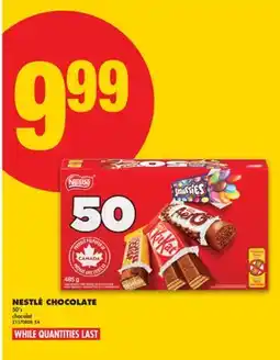 No Frills NESTLÉ CHOCOLATE, 50' S offer