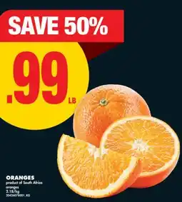 No Frills ORANGES offer