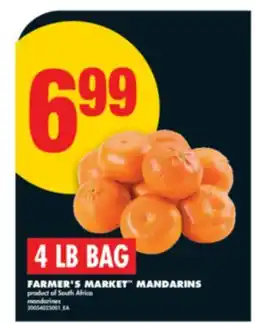 No Frills FARMER'S MARKET MANDARINS offer