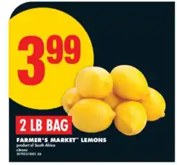 No Frills FARMER'S MARKET LEMONS, 2 LB BAG offer