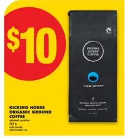 No Frills KICKING HORSE ORGANIC GROUND COFFEE, 284 g offer