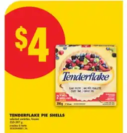 No Frills TENDERFLAKE PIE SHELLS, 255-397 G offer