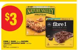 No Frills FIBRE 1 BARS 125 g or NATURE VALLEY GRANOLA BARS 148-210 g offer