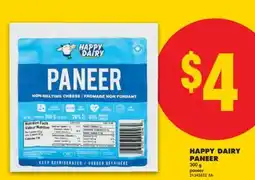 No Frills HAPPY DAIRY PANEER, 300 g offer