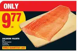 No Frills SALMON FILLETS offer