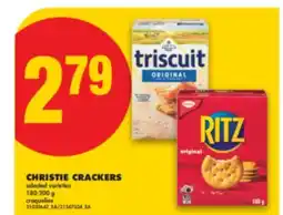 No Frills CHRISTIE CRACKERS, 180-200 G offer
