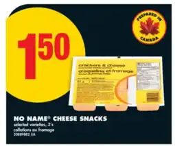 No Frills NO NAME CHEESE SNACKS, 3' s offer
