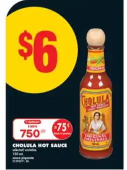 No Frills CHOLULA HOT SAUCE, 150 ML offer