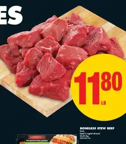 No Frills BONELESS STEW BEEF offer