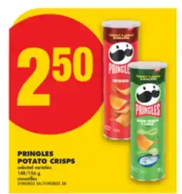 No Frills PRINGLES POTATO CRISPS, 148/156 G offer