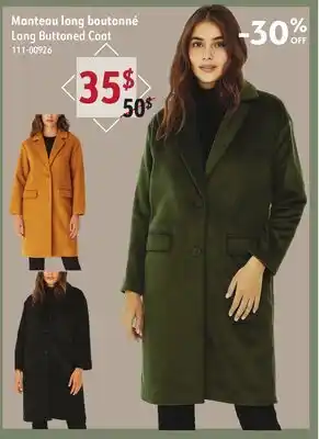 Sushi Shop Long Buttoned Coat offer