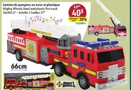 Sushi Shop Mighty Wheels Steel and plastic fire truck offer