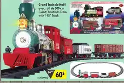 Sushi Shop Giant Christmas Train with 195 Track offer