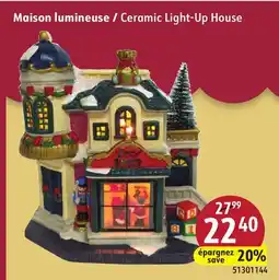 Sushi Shop Ceramic Light-Up House offer