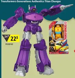 Sushi Shop Transformers Generations Authentics Titan Changer offer