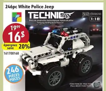 Sushi Shop 246pc White Police Jeep offer