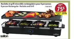 Sushi Shop 8 person Rectangular Raclette and Grill offer
