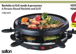 Sushi Shop 6 Persons Round Raclette and Grill offer