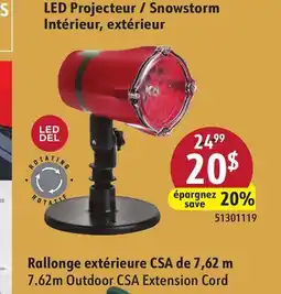 Sushi Shop LED Projecteur / Snowstorm offer