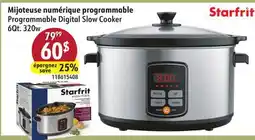 Sushi Shop Programmable Digital Slow Cooker 6Qt. 320w offer