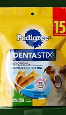 Walmart Pedigree Dentastix dog treats offer
