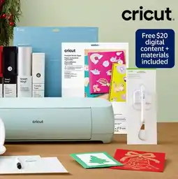 Walmart Cricut Explore 3 cutting machine and personalization bundle offer
