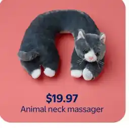 Walmart Animal neck massager offer