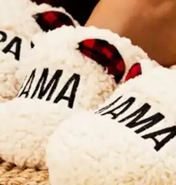 Walmart Family bear slippers offer