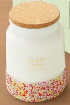 Walmart Sprinkle Cookie Jar Candle by Anko offer