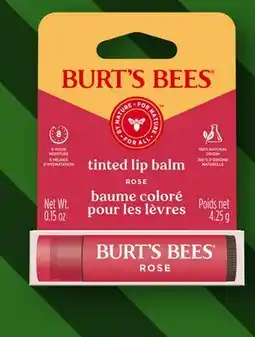 Walmart Burt's Bees tinted lip balm offer