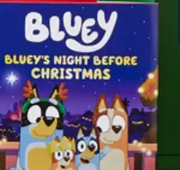 Walmart Bluey's Night Before Christmas book offer