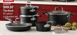 Walmart The Rock 10-piece cookware set offer