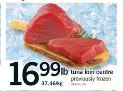 Fortinos TUNA LOIN CENTRE offer