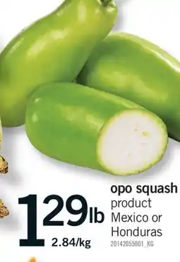 Fortinos OPO SQUASH offer