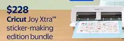 Walmart Cricut Joy Xtra Sticker-Making Edition Bundle offer