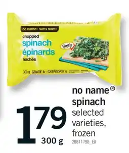 Fortinos NO NAME SPINACH, 300 G offer