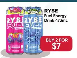 Healthy Planet RYSE Fuel Energy Drink offer