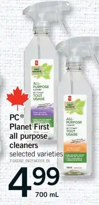 Fortinos PC PLANET FIRST ALL PURPOSE, 700 mL offer