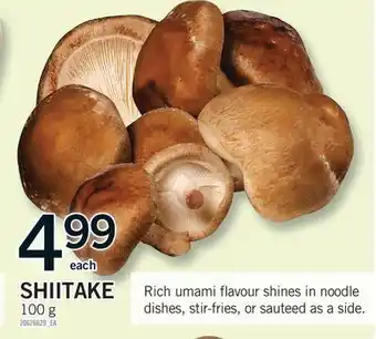 Fortinos SHIITAKE, 100 G offer