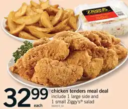 Fortinos CHICKEN TENDERS MEAL DEAL SMALL offer